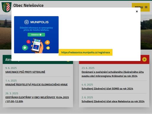 www.nelesovice.cz