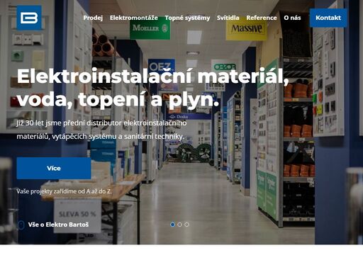 prodej elektroinstalačního materiálu, elektrického topného systému fenix, elektromontáže a svítidla - to vše vám zajistí eb elektro bartoš.