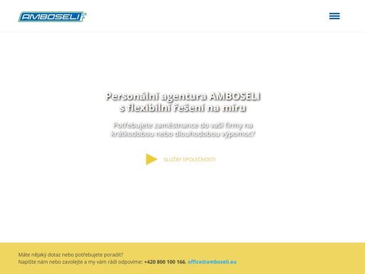 jsme agentura práce se sídlem v praze. hledáte volné pracovní místo? najít zaměstnání jsme pomohli více než 650 klientům. pomůžeme vám také!!!