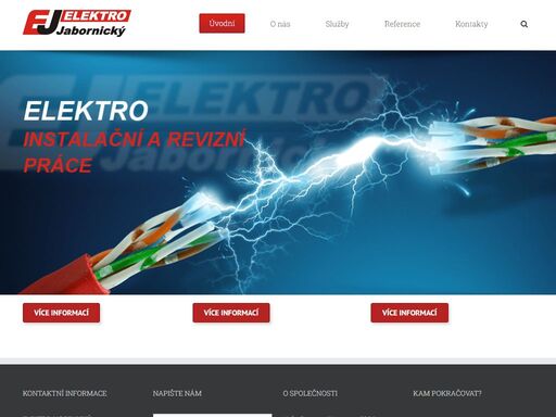elektrikář pro plzeň a okolí. kompletní elektroinstalační práce, slaboproudé a silnoproudé rozvody, revize elektrických zařízení a hromosvodů, výroba rozvaděčů.
