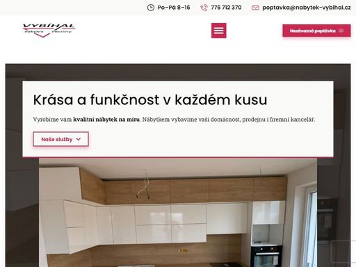 kvalitní nábytek na míru vám vyrobí truhlářství a stolařství vybíhal blansko. splníme veškerá vaše přání. kontaktujte nás.