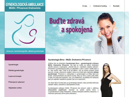 gynekologie brno – gynekologické ordinace mudr. drahomíry přivarové. preventivní gynekologická péče, dětská gynekologie.