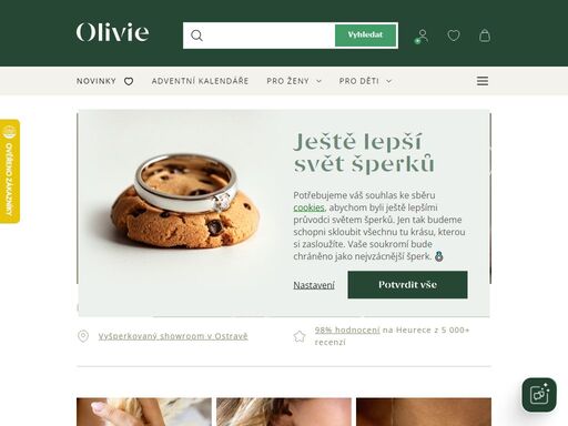 stříbrné prsteny, náušnice, náramky, náhrdelníky i řetízky. šperky pro každou příležitost. vše skladem, bleskové doručení a dárková krabička zdarma.