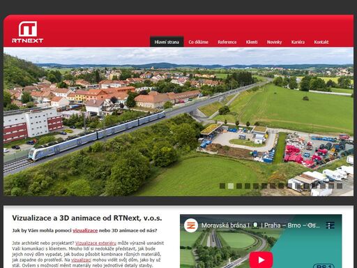 špičkové vizualizace interiéru i extreriéru, virtuální prohlídky a 3d animace pro vizuální prezentaci vašeho projektu.