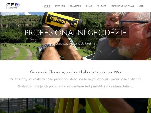 geoprojekt chomutov, spol s r.o. byla založena v roce 1993
