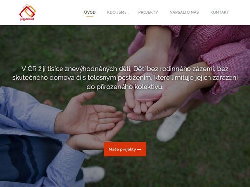 peppermint o.s. oslovuje a sdružuje lidi, kterým není lhostejný osud znevýhodněných dětí a kteří neváhají pomáhat.