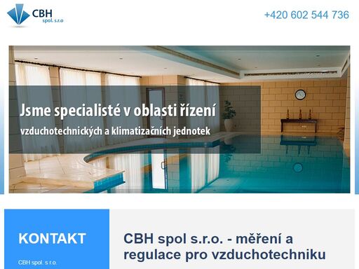 servis řídících jednotek pro vzduchotechnické a klimatizační jednotky. regulace jednotek pro odvětrávání prostor pro bazény či wellness centra.