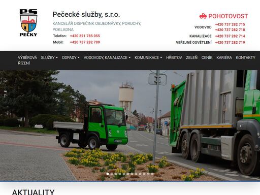 pečecké služby s.r.o., pečky