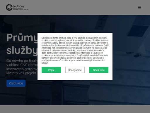 jedlička company s.r.o. nabízí malosériovou výrobu, 3d tisk, cnc obrábění a modelování pro vaše projekty. přesná řešení podle vašich požadavků.