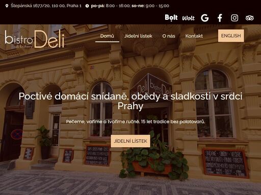 pečeme, vaříme a tvoříme ručně. 15 let tradice bez polotovarů.
