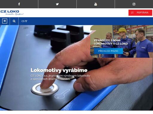 cz loko a.s. patří mezi největší české výrobce diesel-elektrických lokomotiv a speciálních drážních vozidel. lokomotivy vyrábíme, modernizujeme, opravujeme.