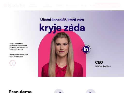 každý podnikatel potřebuje obchodního partnera, na kterého se může spolehnout. my se postaráme o vaše daně a účetnictví. jsme rodinná účetní firma, která chápe potřeby svých klientů.