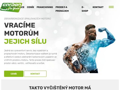  dekarbonizace spalovacích motorů - brno / třinec