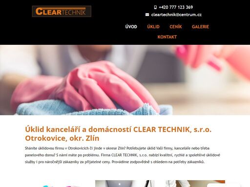 sháníte úklidovou firmu v otrokovicích či jinde v okrese zlín? potřebujete úklid vaší firmy, kanceláře nebo třeba panelového domu? s námi máte po problému.