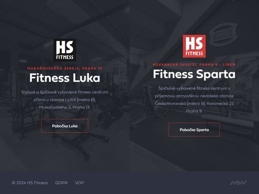 navštiv naše dvě moderní, stylová fitness centra s kavárnou, soláriem a týmem profesionálních trenérů. jsme nedaleko metra českomoravská a kousek od stanice luka.