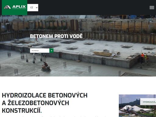 aplix servis s.r.o. jako specializovaná firma na hydroizolaci betonových a železobetonových konstrukcí krystalizací se zabývá všemi typy staveb, kde je nutná ochrana před účinky vody.