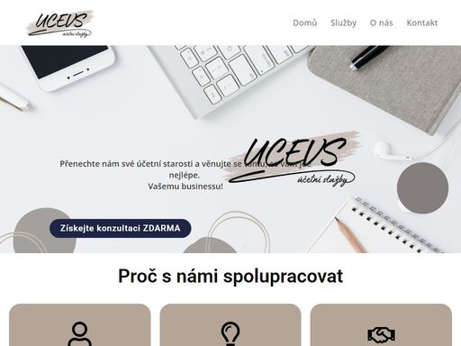 vítejte u ucevs, ?kde spojujeme osvědčené účetní metody s novými inovacemi. naše služby jsou šité na míru pro vaše podnikání.