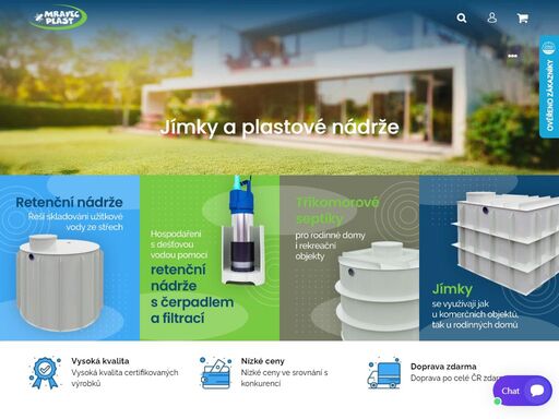 o nás - mravec plast. martin mravec - mravec plast je český výrobce, který se od roku 2013 zabývá výrobou plastových podzemních polypropylenových nádrží, nádrží na dešťovou vodu – retenčních nádrží, nádrží na odpadní vodu – tříkomorových septiků a jímek, podzemních nádrží na pitnou vodu, vodoměrných šachet,zhlaví na…