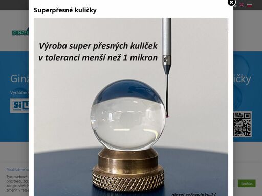 v našich domácnostech se nalézá spousta skleněných kuliček. jejich výhodou je, že nepodléhají korozi a jsou odolné proti vysokým teplotám.