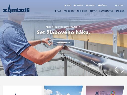 společnost zambelli je dodavatelem kompletního sortimentu střešních odvodňovacích systémů a vysoce kvalitního příslušenství pro odvodnění střech ze všech běžných stavebních kovů pro vnitrostátní i mezinárodní trh.