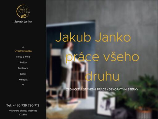 zednické a stavební práce všeho druhu – rekonstrukce bytů, dekorativní stěrky, omítky, štukování, sádrokarton i příprava podkladu. každou zakázku řeším s důrazem na kvalitu.