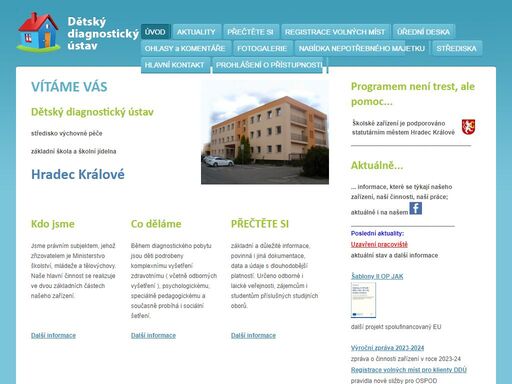 dětský diagnostický ústav hradec králové