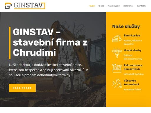 specializujeme se především na zemní práce, hrubé stavby, rekonstrukce nemovitostí a výstavbu komunikací. nezávazná nabídka zdarma.