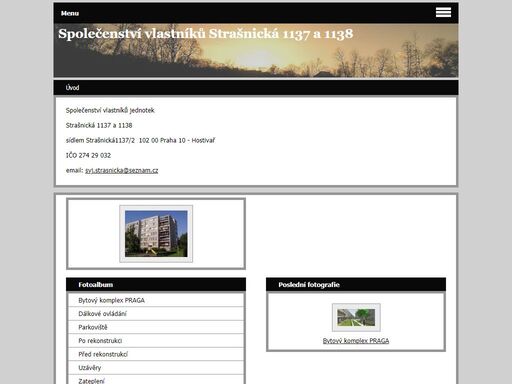 společenství vlastníků strašnická 1137 a 1138
stanovy a dokumenty splečenství vlastníků 