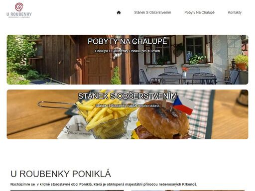  v našem stánku s občerstvením si můžete vychutnat lahodné speciality, pivo, limo,přijeďte si k nám užít klid, pohodu a tradiční atmosféru české chalupy. 
