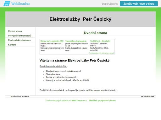 elektroslužby  petr čepický