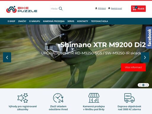 e-shop a prodejna s jízdními koly, komponenty a doplňky na jízdní kola, cyklistickým oblečením a výživou pro sportovce. jízdní kola značky trek, superior a ctm.