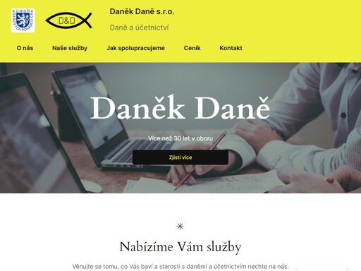 společnost daněk daně s.r.o. je rodinná firma poskytující služby primárně v oblasti daňového poradenství a vedení účetnictví.
