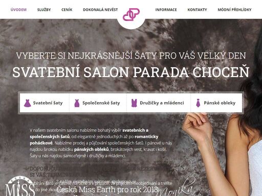 bohatý výběr svatebních a společenských šatů, od elegantně jednoduchých až po romanticky pohádkové. nabízíme prodej a půjčování společenských šatů.