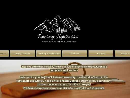 pensiony hejnice s.r.o.
poznejte krásy jizerských hor z druhé strany. rezervujte si víkend v jizerských horách.
ubytování / příroda / wellness / rellax
