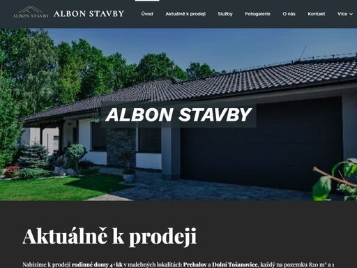 nabízíme k prodeji rodinné domy 4+kk v malebných lokalitách prchalov a dolní tošanovice, každý na pozemku 820 m2 a 1 600 m2. obě výstavby jsou plánovány na letošní léto. skvělá dostupnost do větších měst jako ostrava, frýdek-místek a příbor, obklopeno přírodou a klidem.