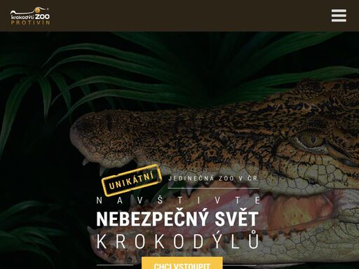 navštivte unikátní zoo ve střední europě. víc než 23 krokodýlích druhů. pravidelné krmení krokodýlu pro veřejnost. přijeďte na výlet s celou rodinou.
