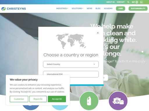 at christeyns, our hygiene experts provide high-quality hygiene solutions, paired with excellent service. discover us today!