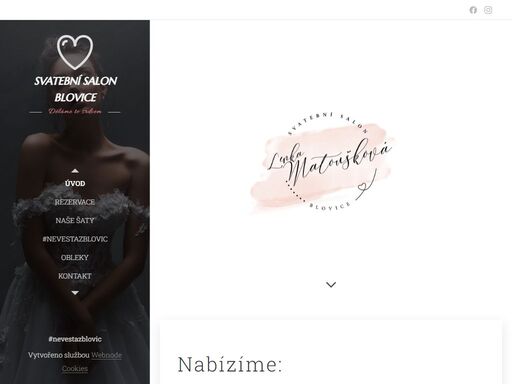 v našem salonu najdete k zapůjčení i k prodeji: