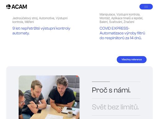 zrealizujeme každý projekt, který dává smysl.