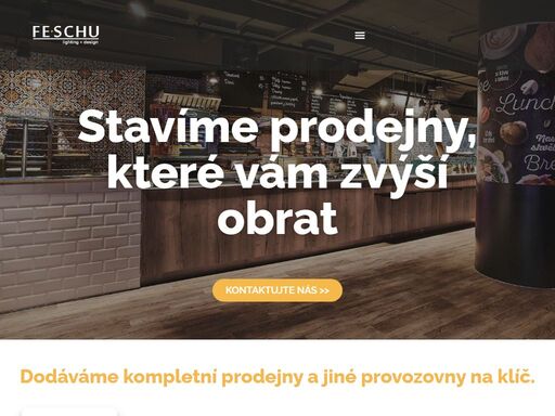 navrhujeme a stavíme prodejny, které vám zvýší obrat a zisk. přitažlivý koncept | moderní design | profesionální osvětlení. tvoříme úspěšné prodejny.