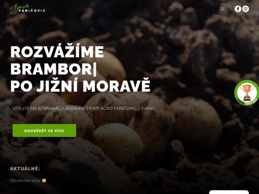 jsme rodinná farma co se specializuje na pěstování a prodej kvalitních potravin. navštivte naši prodejnu nebo využijte náš rozvoz pro gastronomii.