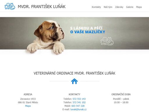 mvdr. františek luňák | veterina staré město