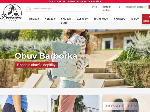 e-shop s obuví a doplňky. obuv barborka je tu pro vás již od roku 1993. za tu dobu máme mnoho spokojených zákazníků, kteří se k nám rádi vrací, přidejte se k nim.