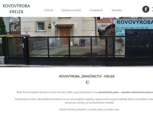 kovovýroba, zámečnictví - martin krejza