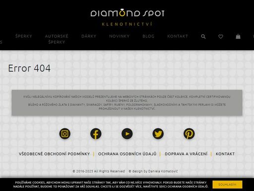 široká nabídka šperků - zlatnictví praha - diamond spot. diamanty a diamantové šperky - prsten s diamanty a rubínem - bílé, žluté a růžové zlato...