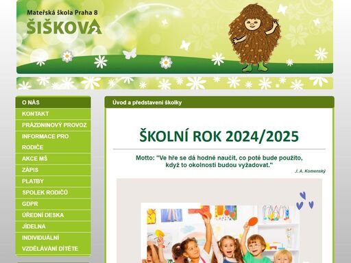 úvod a představení školky