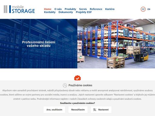 pokud máte sklad nebo plánujete výstavbu skladu nového a máte zájem o vybavení skladovacími technologiemi, možná právě naše produkty jsou pro vás ty pravé.