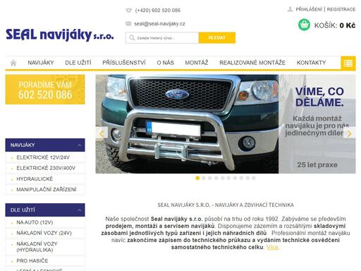 homepage. seal navijáky s.r.o. - navijáky a zdvihací technika
naše společnost seal navijáky s.r.o. působí na trhu od roku 1992. zabýváme se především prodejem, montáží a servisem navijáků. disponujeme zázemím a rozsáhlými skladovými zásobami jednotlivých typů zařízení i jejich náhradních dílů.  profesionální montáž…