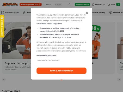 váš dodavatel papíru, školních a kancelářských potřeb a techniky
váš dodavatel papíru, školních a kancelářských potřeb a techniky