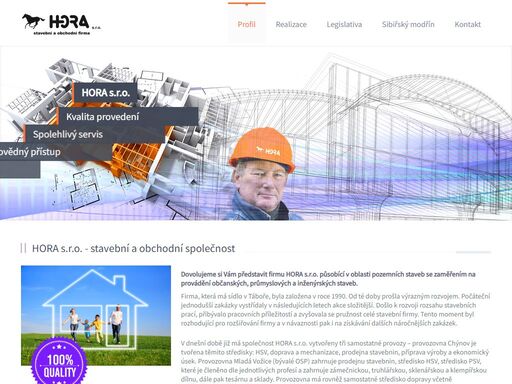 firma hora s.r.o. působí v oblasti pozemních staveb se zaměřením na provádění občanských, průmyslových a inženýrských staveb.